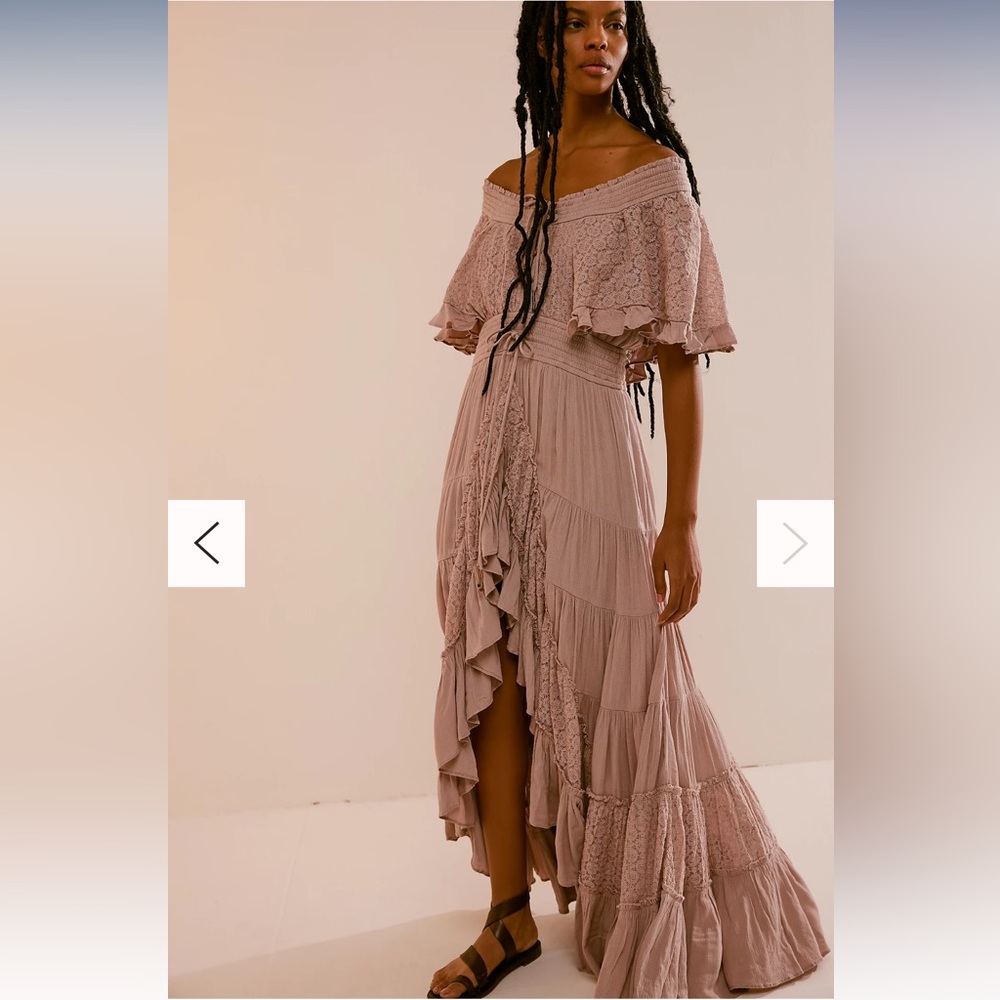 Free People Mauve Maxi Dress